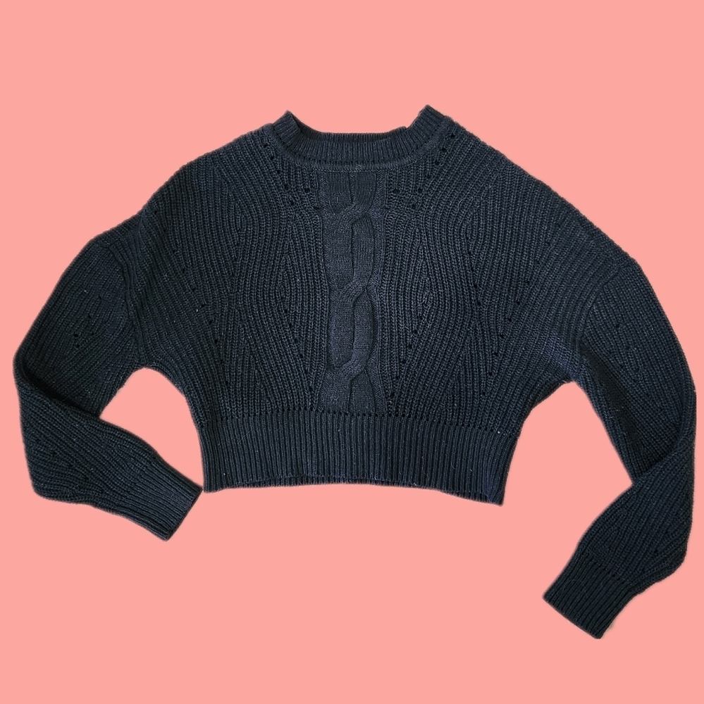 2 for $30 / Dolman Cropped Knit Sweater